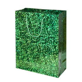 gift paper bag holographic