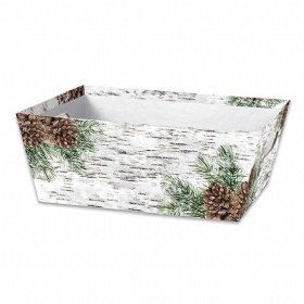 cardboard tray / paper basket